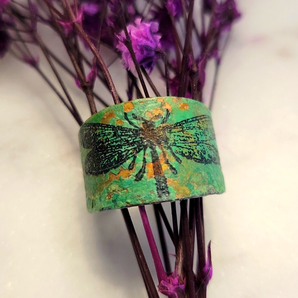 Handmade Dragonfly Ring